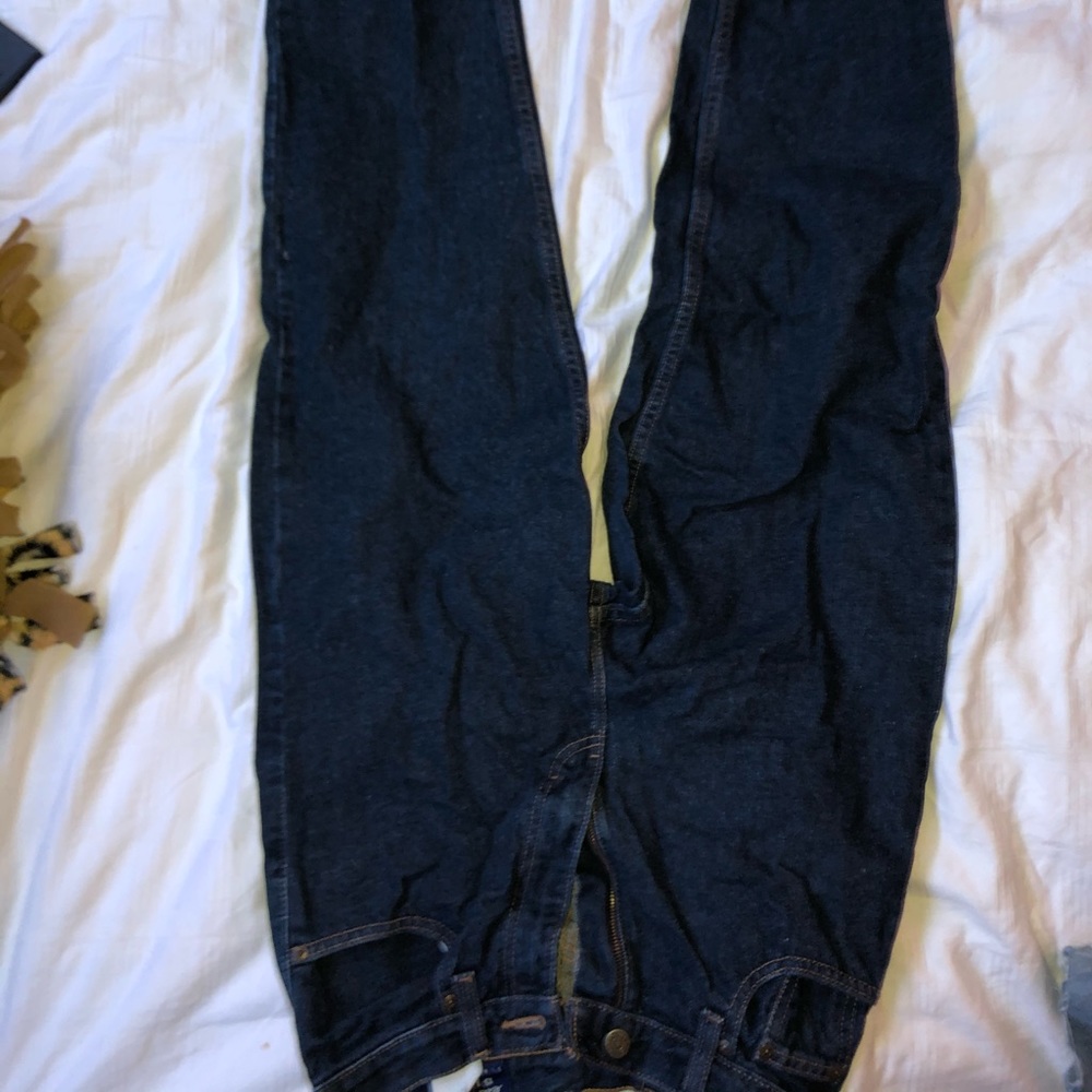 Vintage Eddie Bauer dark wash jeans